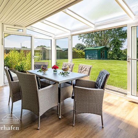 Landhaus Villa Suederhafen - Kleiner Luxus Nordstrand Eksteriør billede