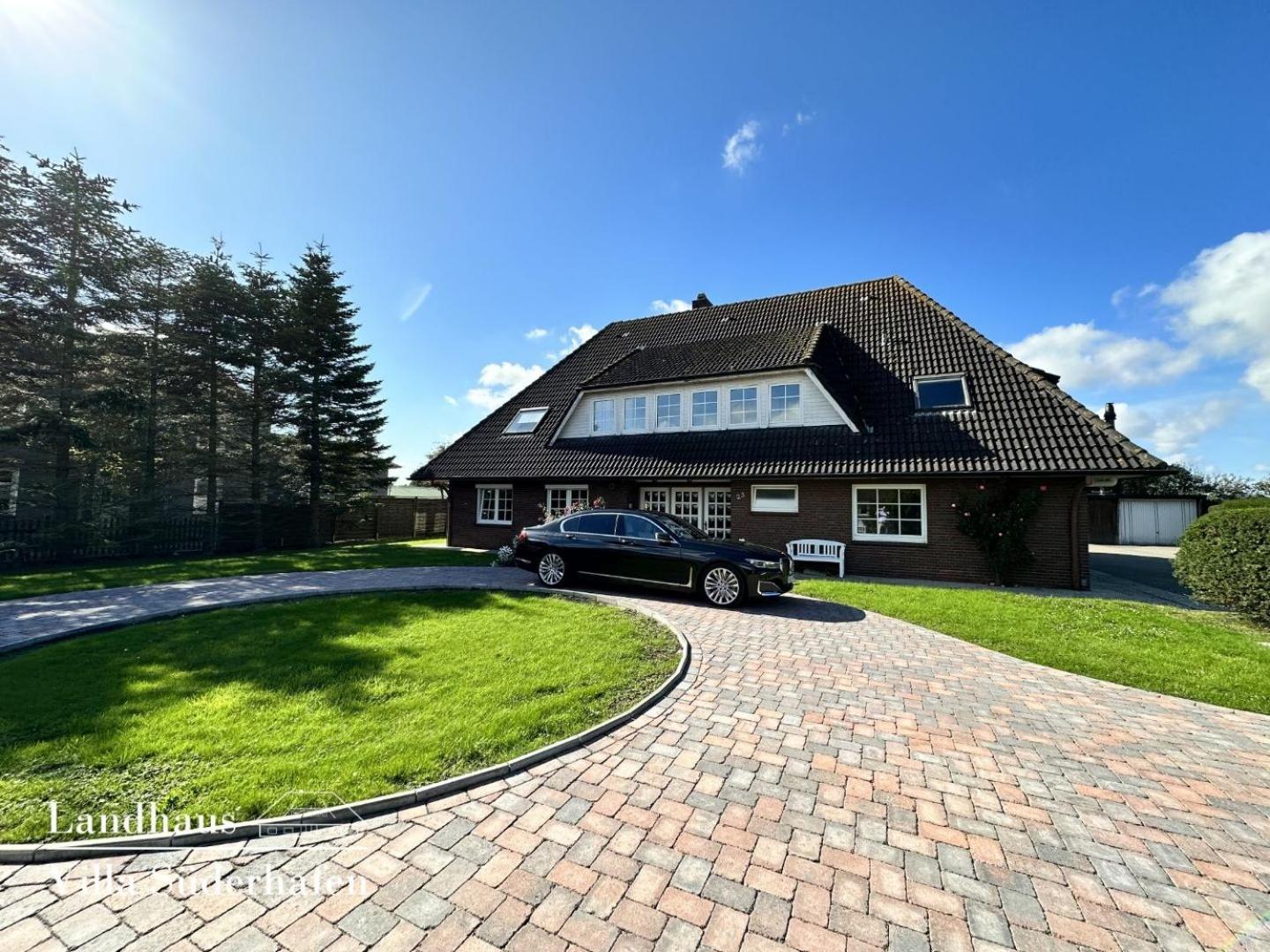 Landhaus Villa Suederhafen - Kleiner Luxus Nordstrand Eksteriør billede