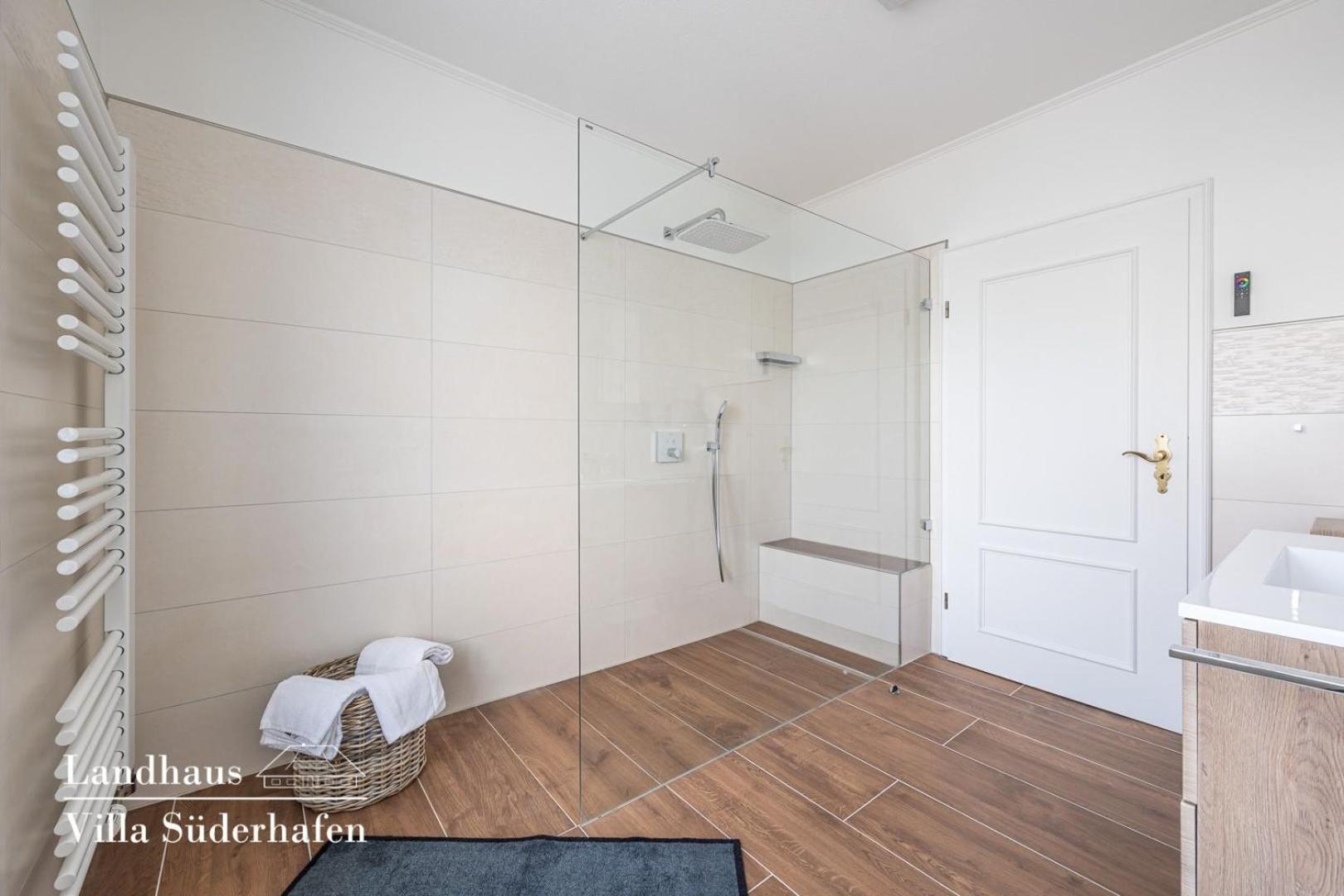 Landhaus Villa Suederhafen - Kleiner Luxus Nordstrand Eksteriør billede