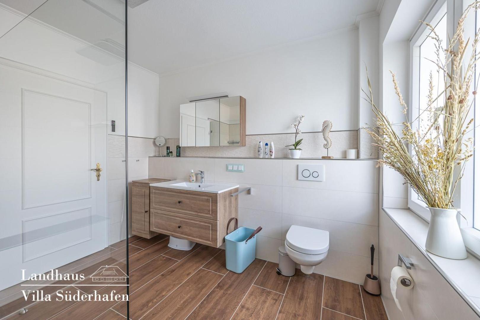 Landhaus Villa Suederhafen - Kleiner Luxus Nordstrand Eksteriør billede