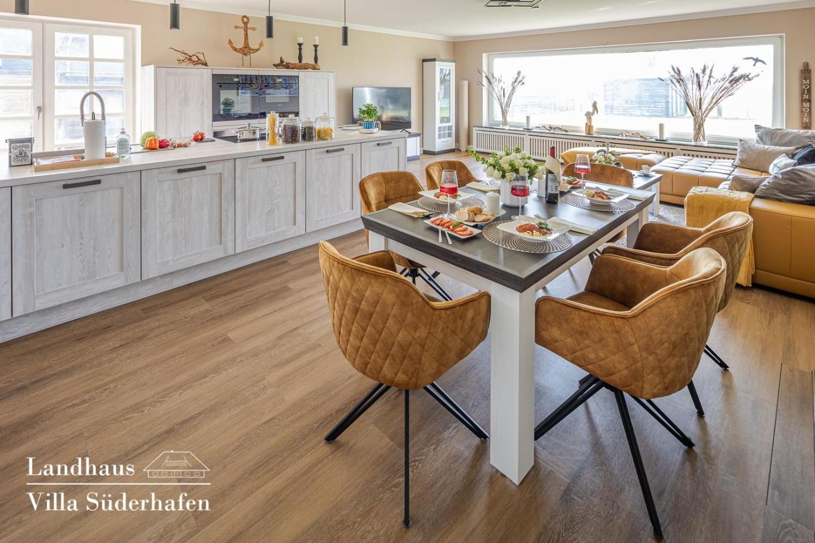 Landhaus Villa Suederhafen - Kleiner Luxus Nordstrand Eksteriør billede