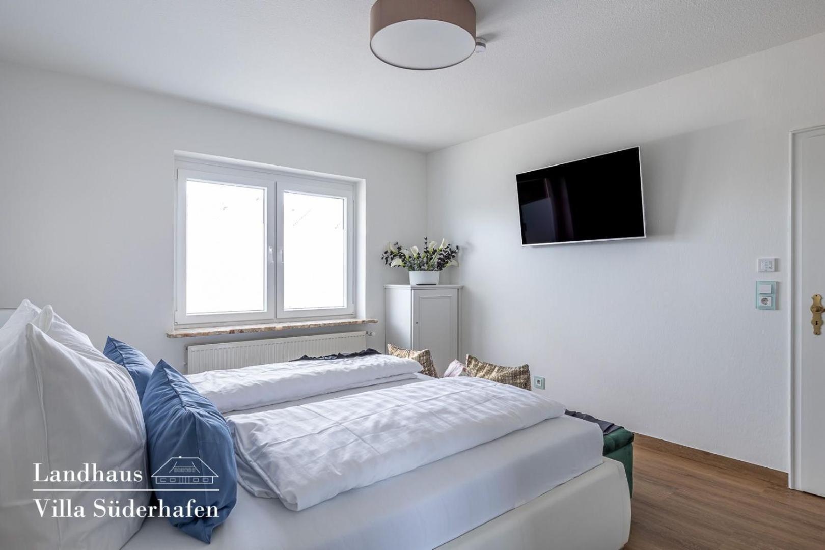 Landhaus Villa Suederhafen - Kleiner Luxus Nordstrand Eksteriør billede