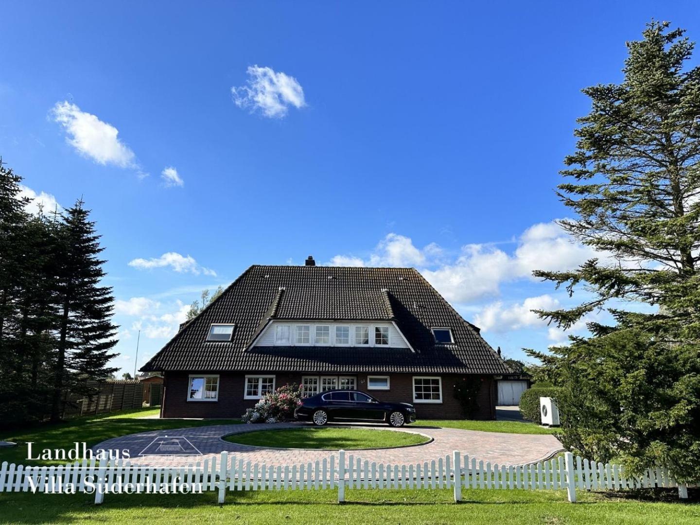 Landhaus Villa Suederhafen - Kleiner Luxus Nordstrand Eksteriør billede